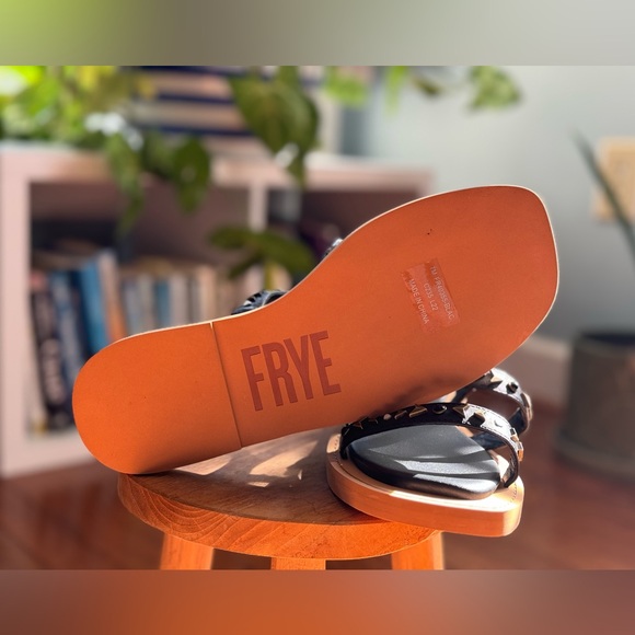 Frye // Faye Studded Slides new in box - Picture 10 of 10